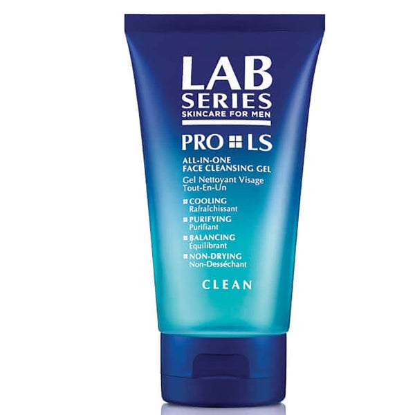 Gel de Limpeza Skincare For Men Pro LS Tudo em um da Lab Series 150 ml