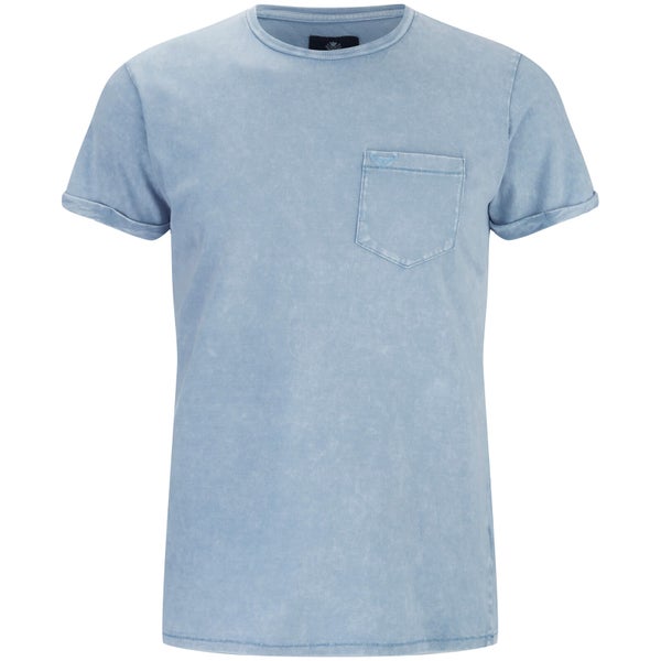 T-Shirt Homme Eureka Poche Threadbare -Bleu