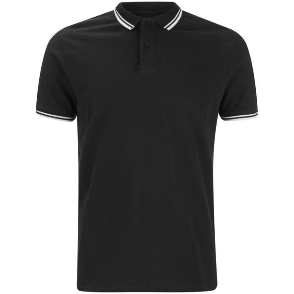 Threadbare Men's Gilroy Polo Shirt - Black