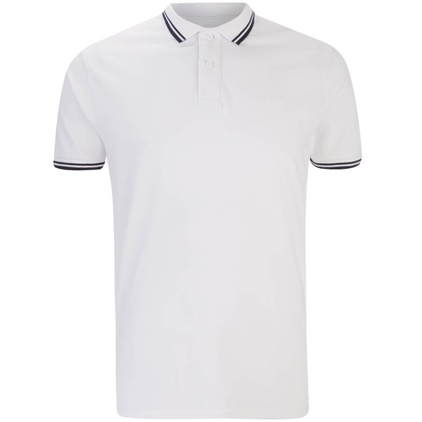 Threadbare Men's Gilroy Polo Shirt - White