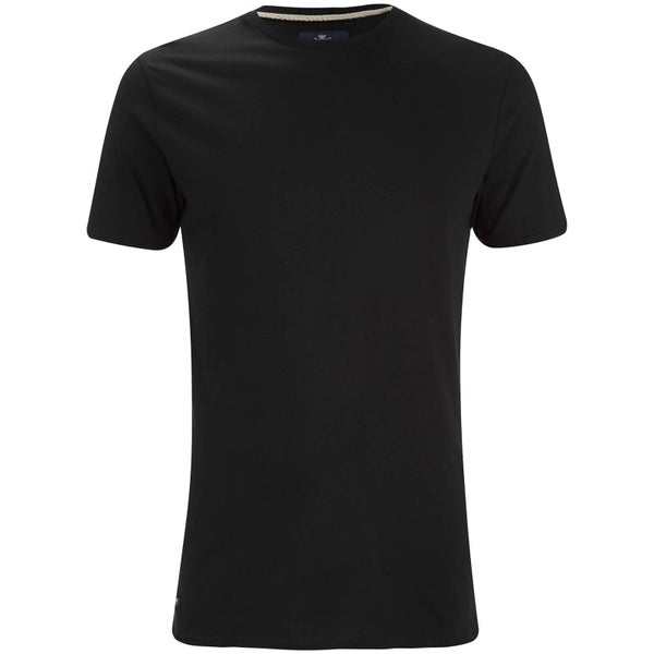 T-Shirt Homme Max Long Line Threadbare -Noir