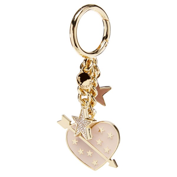 MICHAEL MICHAEL KORS Women's Lucky Charms Heart Key Ring - Soft Pink
