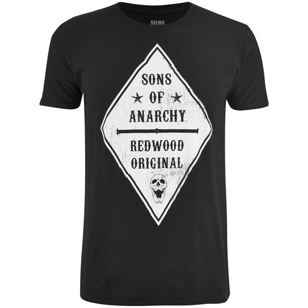 Sons of Anarchy Men's Skull Club T-Shirt - Black