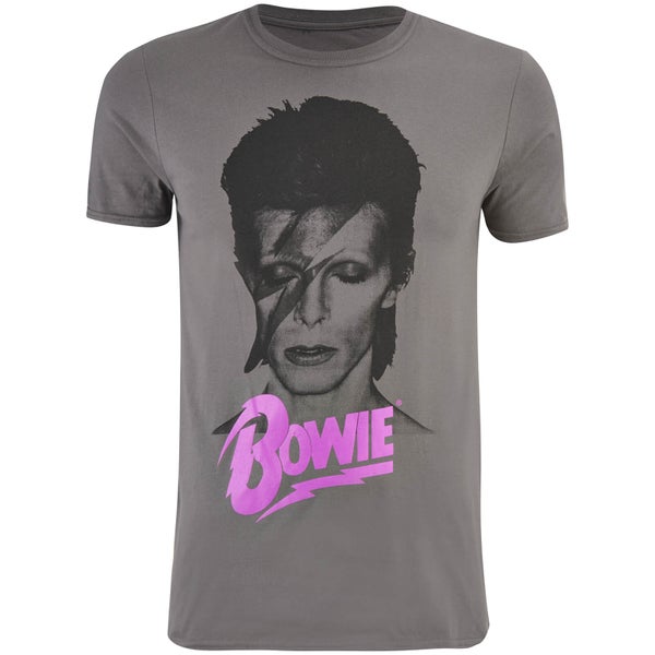 T-Shirt Homme David Bowie Aladin - Gris Charbon