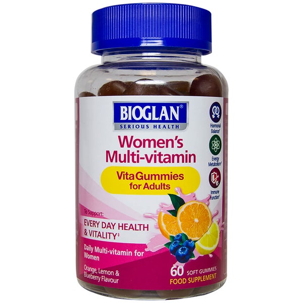 Bioglan 女性活力綜合維他命軟糖 - 60 顆