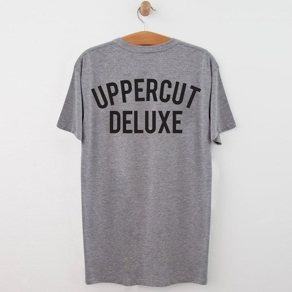 Uppercut Jersey T-Shirt - Gray/Black Print
