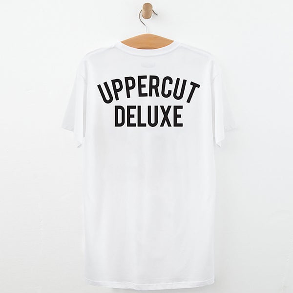 Uppercut Jersey T-Shirt - White/Black Print