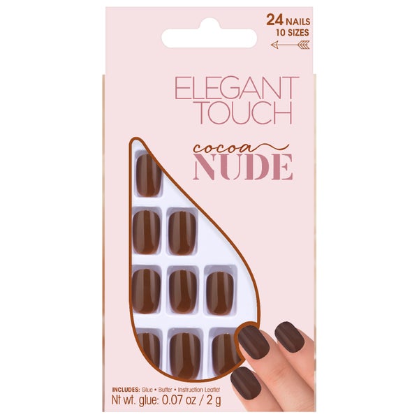 Elegant Touch Nude Collection Nails - Cocoa
