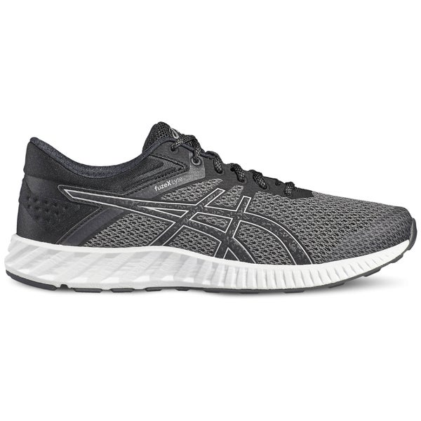 Asics Men's Running FuzeX Lyte 2 Running Shoes - Black/Silver
