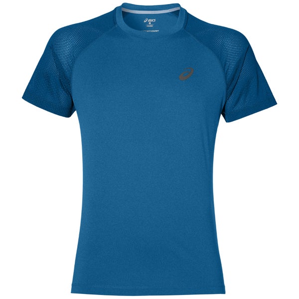 Asics Men's Lite Show Run T-Shirt - Thunder Blue