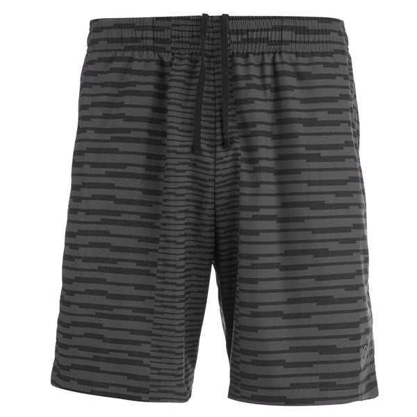 Asics Men's FuzeX Print 7 Inch Run Shorts - Dark Grey