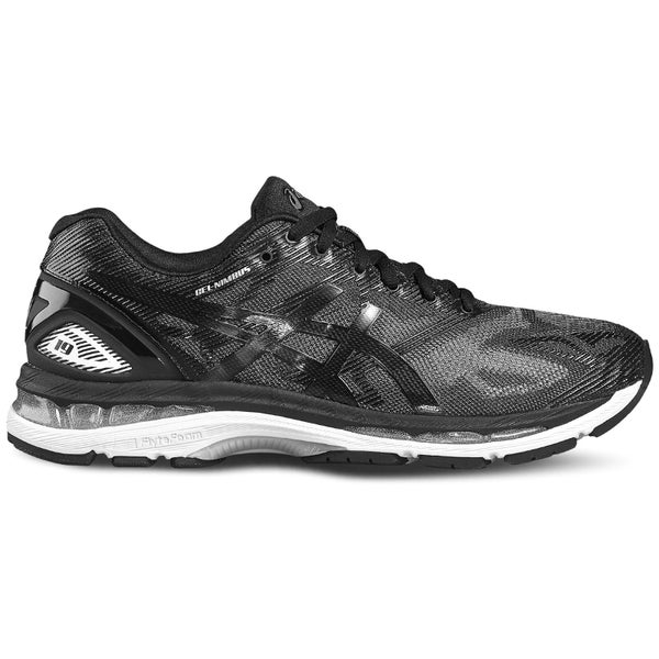 Asics Men's Running Gel Nimbus 19 Running Shoes - Black/Onyx