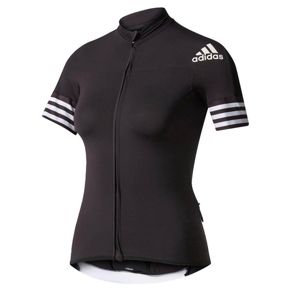 adidas Women's Adistar Zero3 Short Sleeve Jersey - Black
