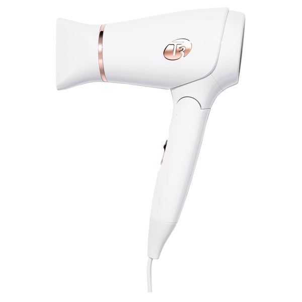 T3 Featherweight Compact Hair Dryer (White/Rose Gold)