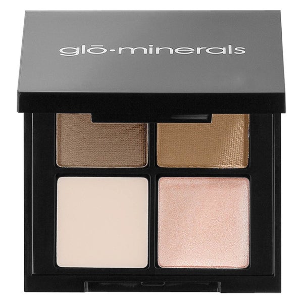 glo minerals Brow Quad - Taupe