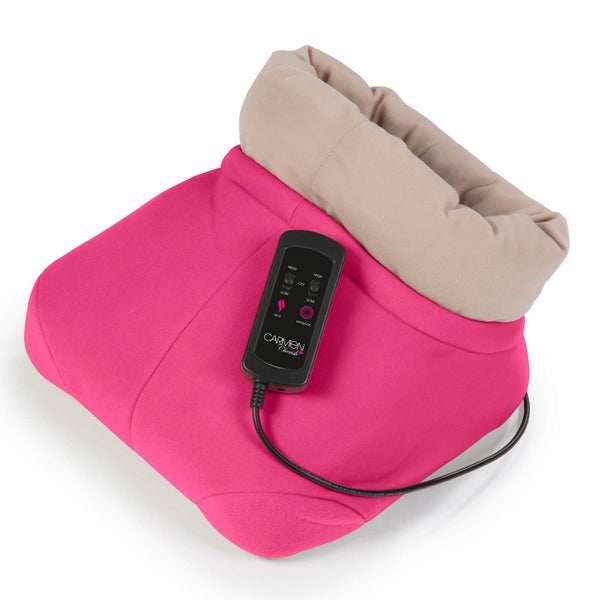 Carmen C84004 Foot Warmer and Massager - Pink