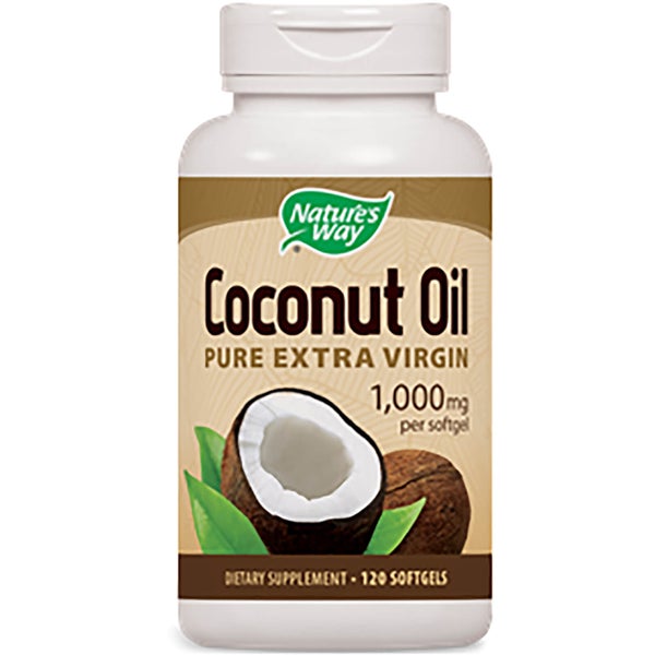 Nature's Way Coconut Oil Capsules - 120 Capsules