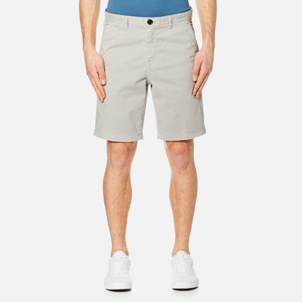 Michael Kors Men's Slim Garment Dye Shorts - Ice Grey