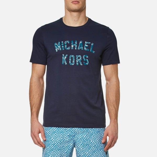 Michael Kors Men's Graphic Michael Kors Logo T-Shirt - Midnight