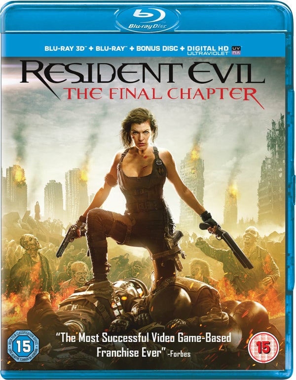 Resident Evil: The Final Chapter 3D (Includes 2D Version)