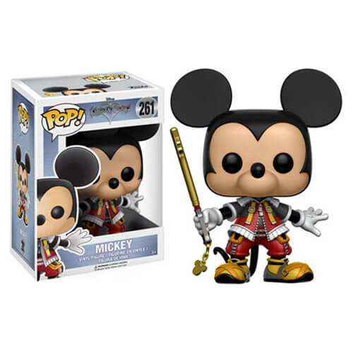 Kingdom Hearts Mickey Pop! Vinyl Figur