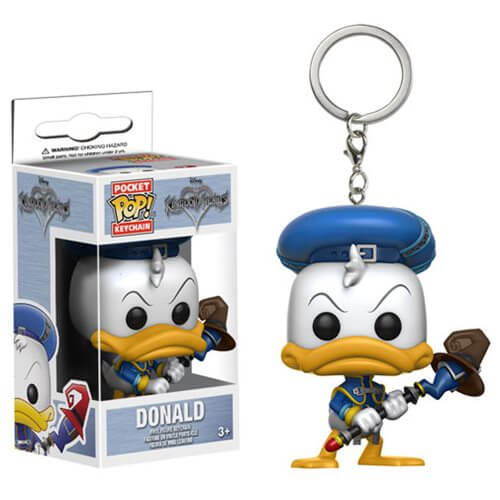 Kingdom Hearts Donald Duck Pocket Pop! Keychain