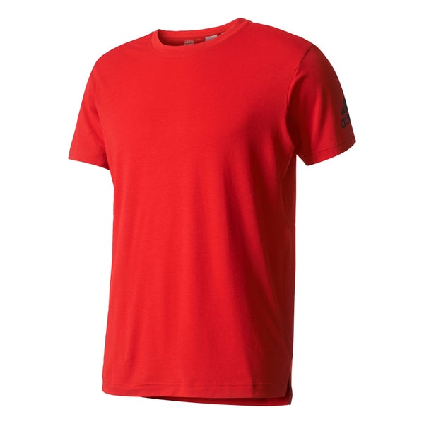 adidas Men's Freelift Prime T-Shirt - Scarlet