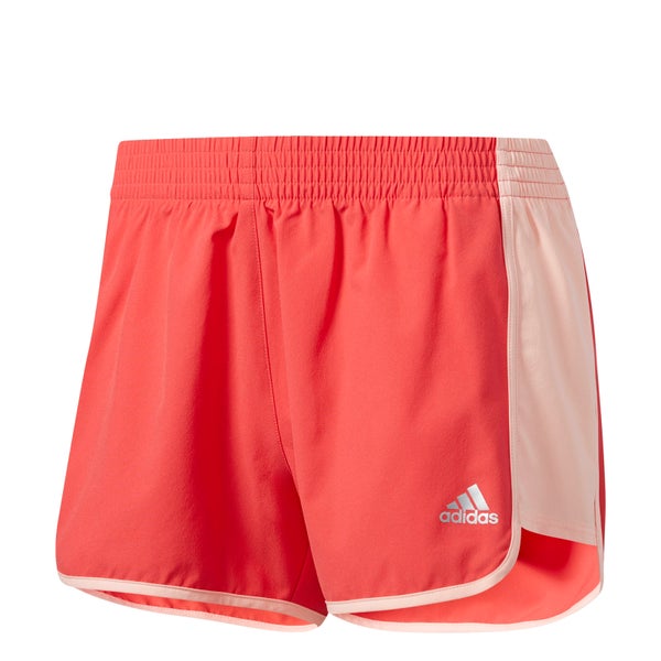 adidas Women's 100 D Woven Shorts - Core Pink