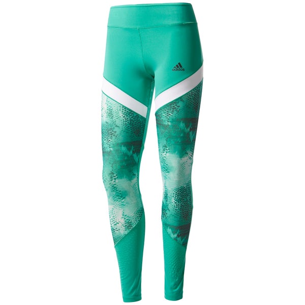 adidas Women's Ultimate Wow Tights - Core Green