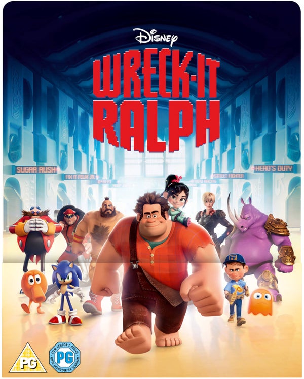 Wreck-It Ralph 3D (Includes 2D Version) - Zavvi UK Exclusive Lenticular Edition Steelbook