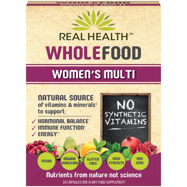 Real Health Whole Food Women's Multi - 30 Capsules