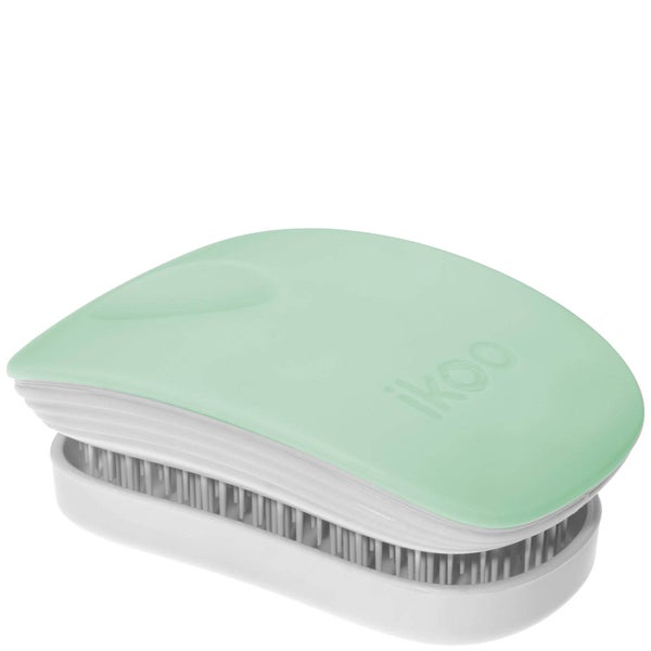 ikoo Pocket Hair Brush - White - Ocean Breeze