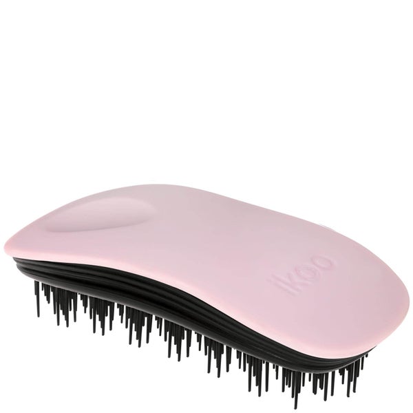 ikoo Home Hair Brush - Black - Cotton Candy