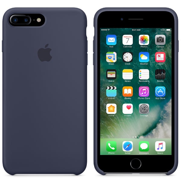 Apple iPhone 7 Plus Silicone Case - Midnight Blue