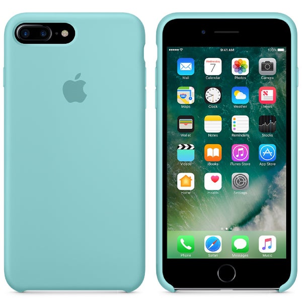 Apple iPhone 7 Plus Silicone Case - Sea Blue