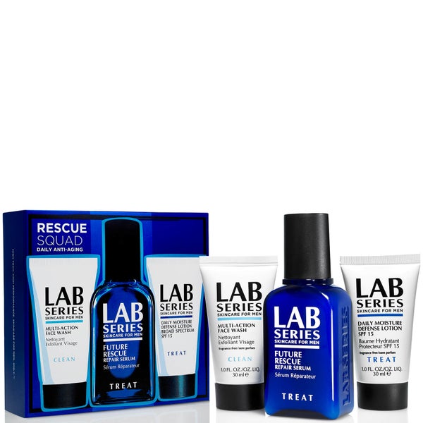 Lab Series Skincare for Men Rescue Squad Daily Anti-Aging Set
