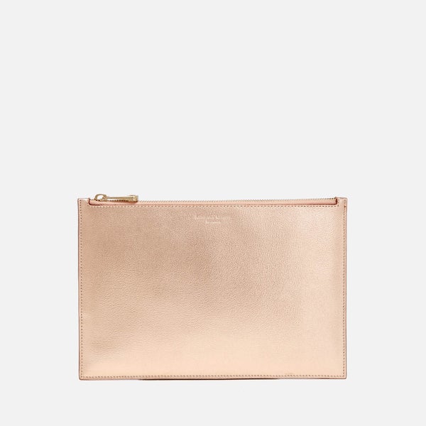 Aspinal of London Women's Essential Pouch Large - Rose Gold