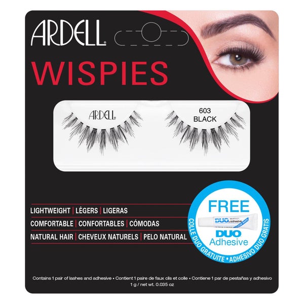 Ardell Wispies Cluster False Eyelashes – 603 Black