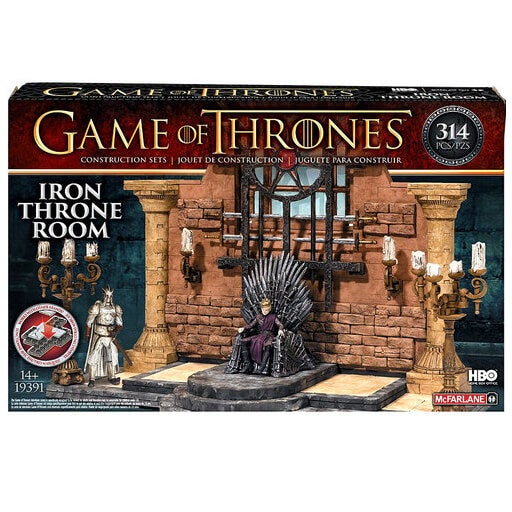 Game of Thrones Bauset - Thronsaal und Eiserner Thron