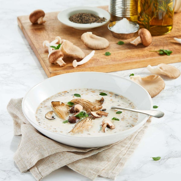 Meal Replacement Mushroom Soup