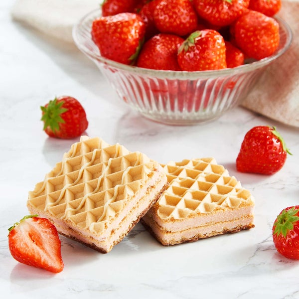 Strawberry Wafer High-Protein Healthy Snack