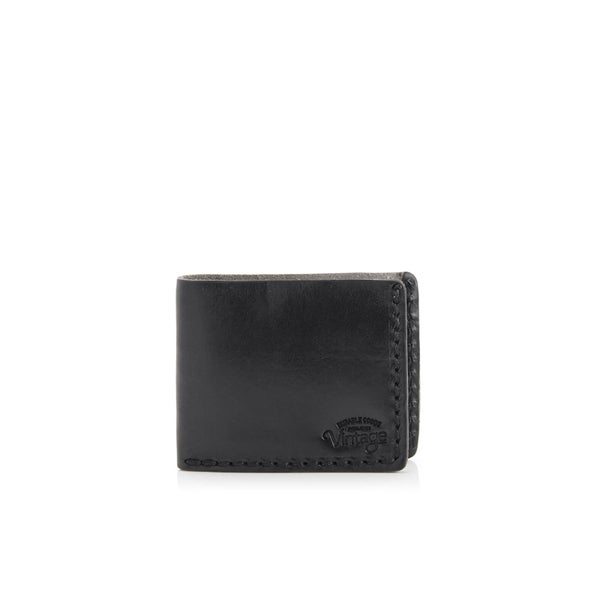 Jack & Jones Men's Vintage Leather Wallet - Black