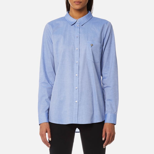 Gestuz Women's Lith Shirt - Denim Blue