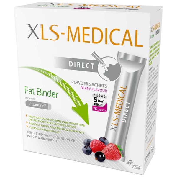 XLS-Medical Fat Binder Direct Sachets - 15 Sachets