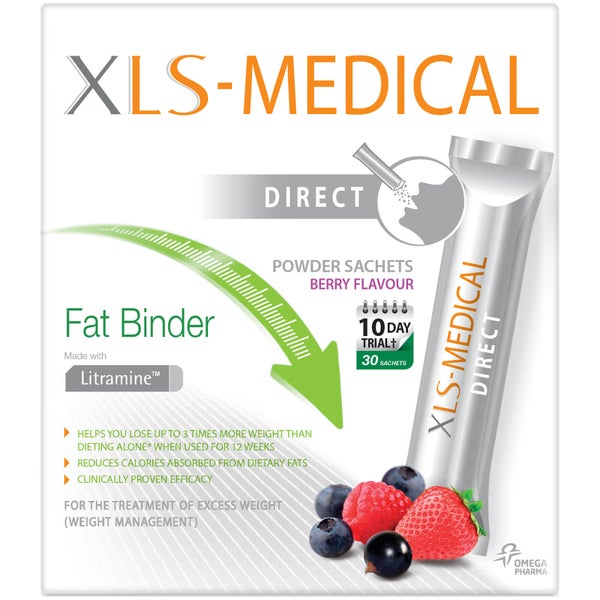 XLS-Medical Fat Binder Direct Sachets - 30 Sachets