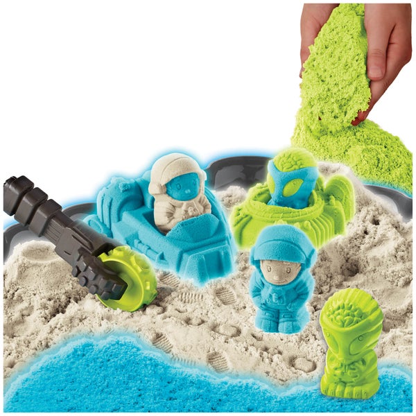 Cra-Z-Sand Glow in the Dark Space Playset