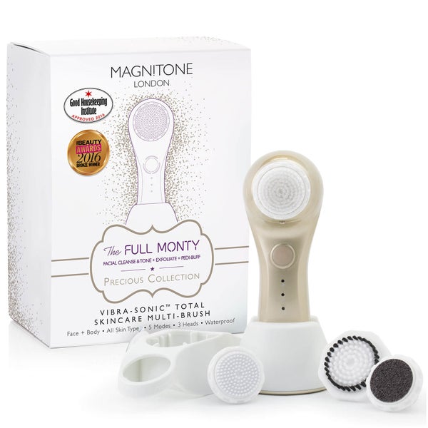 MAGNITONE London The Full Monty 3-in-1 Total Skincare Gift Set - Gold