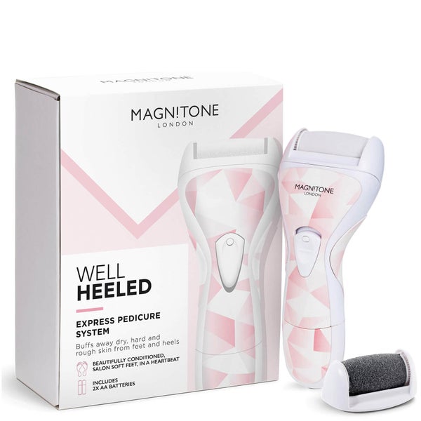 MAGNITONE London Well Heeled! Express Pedicure System – Pastel Pink