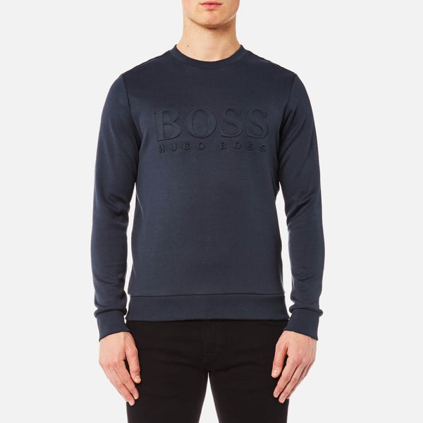 BOSS Green Men's Salbo Sweatshirt - Blue