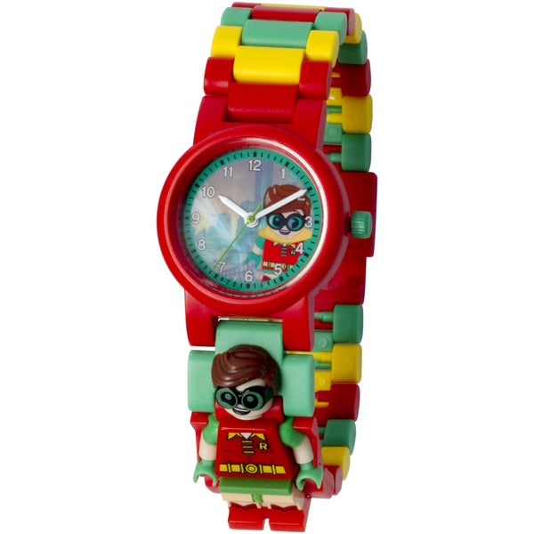 THE LEGO® BATMAN MOVIE – Kinderuhr mit Robin™ Minifigur